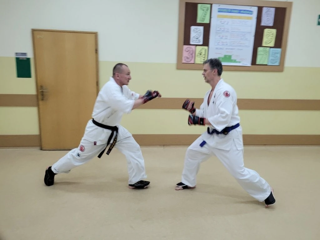 Trening karate dorośli
