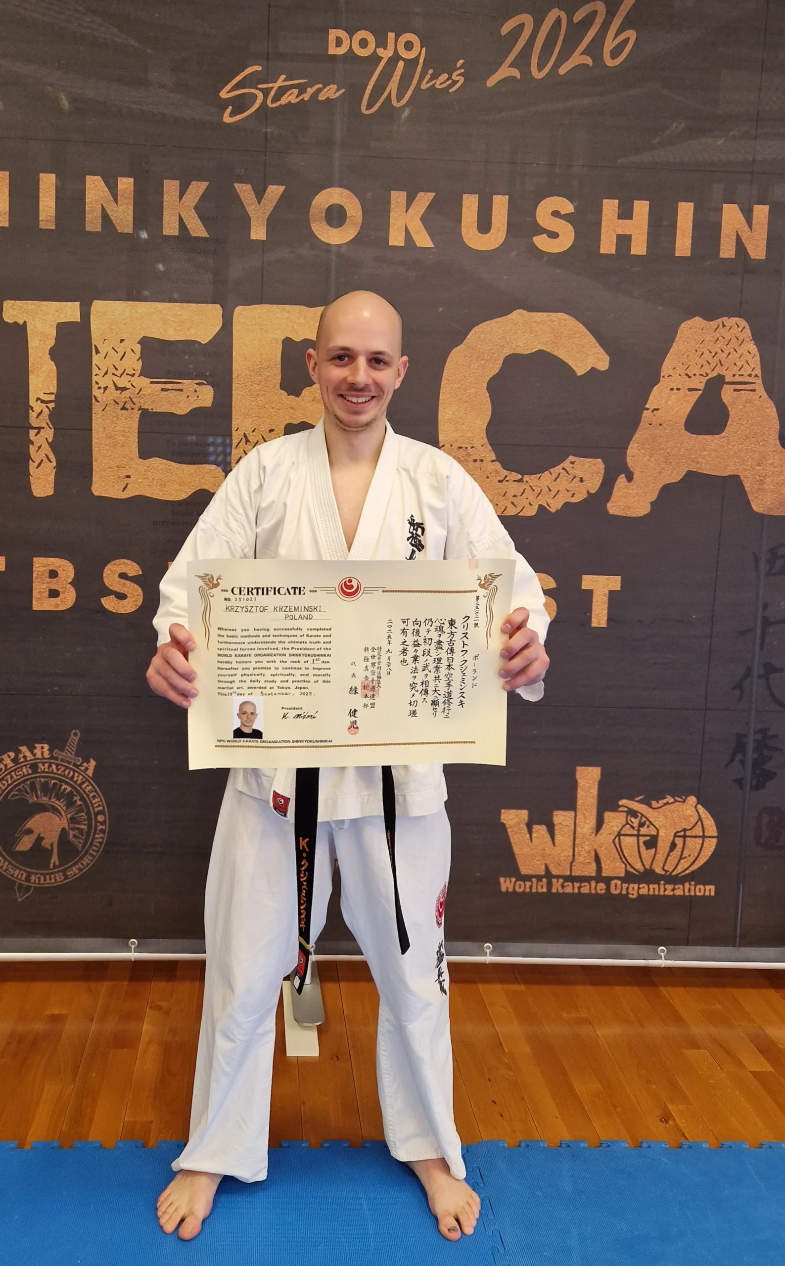 Sensei Krzysiek Krzemiński
